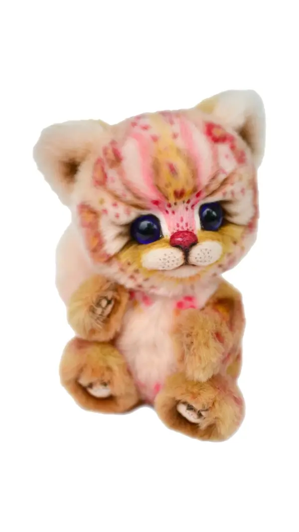 Fantasy Katze Moire